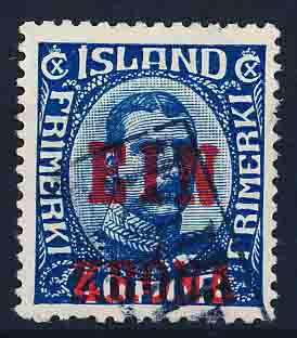 Island AFA 121 TULLER Stemplet