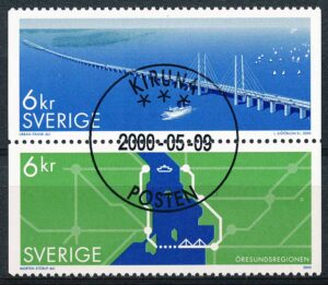 Sverige AFA 2108+2109 Stemplet