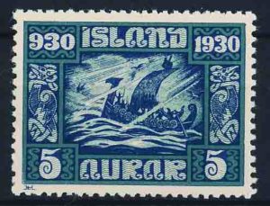 Island AFA 126 Postfrisk