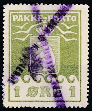 Grønland Pakkeporto AFA 01 Stemplet ATT