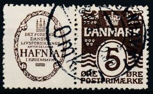 Danmark Reklamemærker 01 Stemplet