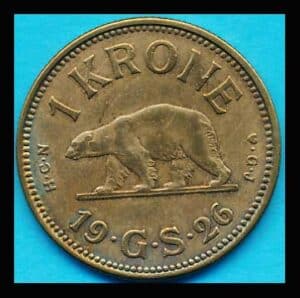 Grønland Styrelse 01 kr 1926