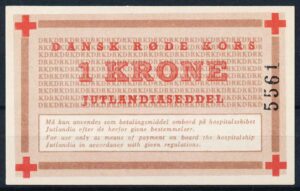 Danmark 1 Kr Jutlandiasseddel  Kvalitet 0