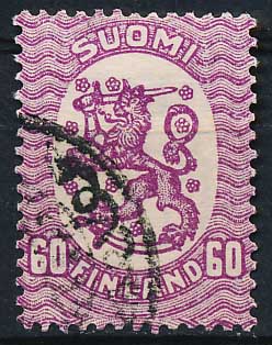 Finland AFA 100 Stemplet