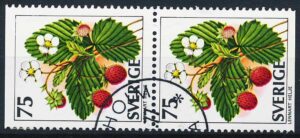 Sverige AFA 1000Co+1000Cn Stemplet