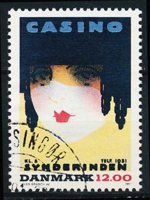 Danmark AFA 1002 Stemplet