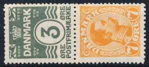 Danmark Automat mærker AFA 02 Ubrugt