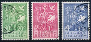 Belgien AFA 0993-995 Stemplet