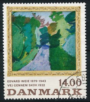 Danmark AFA 1006 Stemplet