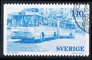 Sverige AFA 1008 Stemplet