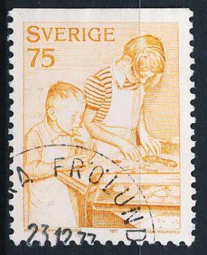 Sverige AFA 1011Co Stemplet