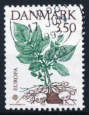 Danmark AFA 1014x Stemplet