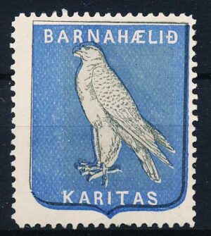 Island Julemærke 1911 Ustemplet