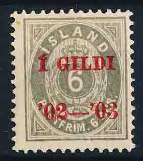 Island AFA 27B Postfrisk