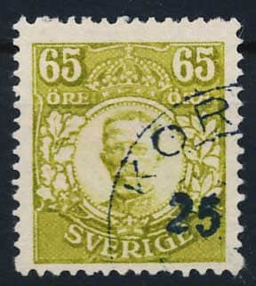 Sverige AFA 102 Stemplet
