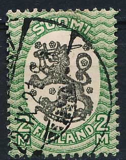 Finland AFA 102 Stemplet