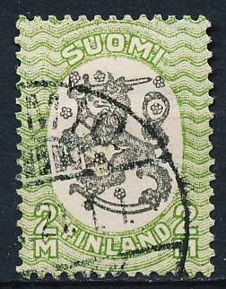 Finland AFA 102a Stemplet