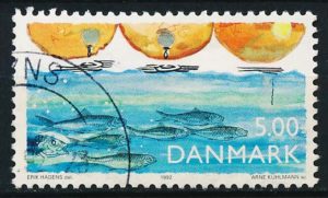 Danmark AFA 1021 Stemplet