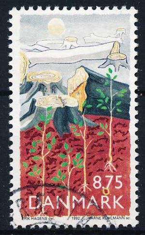 Danmark AFA 1022x Stemplet