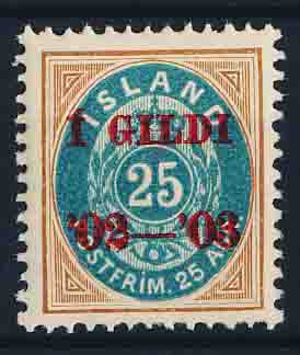 Island AFA 31 Postfrisk