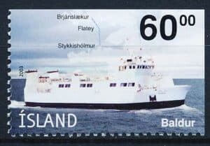 Island AFA 1022Dho Postfrisk