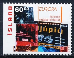Island AFA 1023Cv Postfrisk