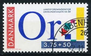 Danmark AFA 1025 Stemplet