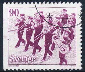 Sverige AFA 1027Cv Stemplet