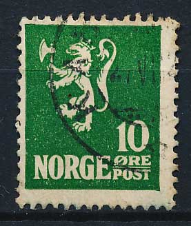 Norge AFA 103 Stemplet