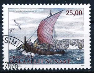 Grønland AFA 1037 Stemplet
