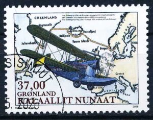 Grønland AFA 1038 Stemplet