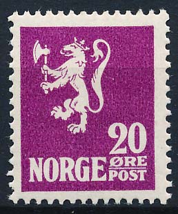 Norge AFA 104 Postfrisk