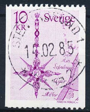 Sverige AFA 1040 Stemplet