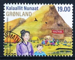 Grønland AFA 1042 Stemplet