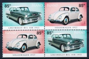 Island AFA 1049-1050 4-Blok Postfrisk