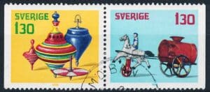 Sverige AFA 1055Cv+1056Ch Stemplet