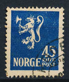Norge AFA 106 Stemplet
