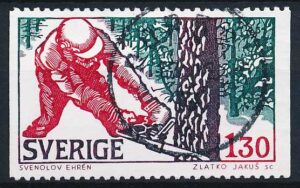 Sverige AFA 1065 Stemplet