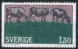 Sverige AFA 1067 Stemplet