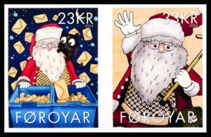 Færøerne AFA 1074E-1075E Parstykke  Postfrisk