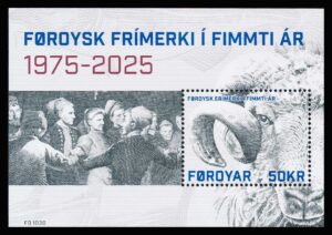 Færøerne AFA 1077 Miniark Postfrisk