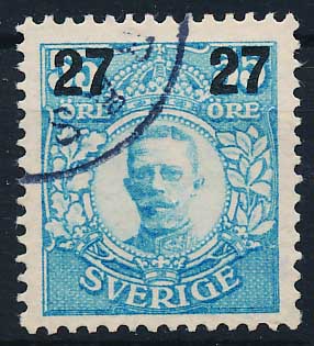 Sverige AFA 108 Stemplet