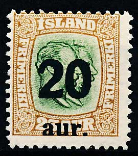 Island AFA 108 Ubrugt