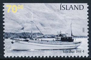Island AFA 1080Co Postfrisk