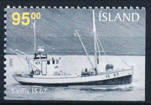 Island AFA 1082Dhn Postfrisk