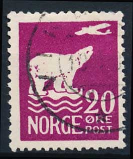 Norge AFA 112 Stemplet
