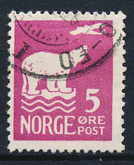Norge AFA 109 Stemplet