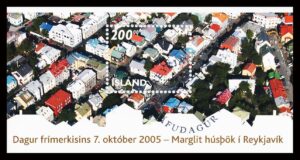 Island AFA 1093 Miniark Stemplet