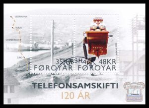 Færøerne AFA 1094 Miniark Stemplet