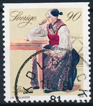 Sverige AFA 1095Co Stemplet